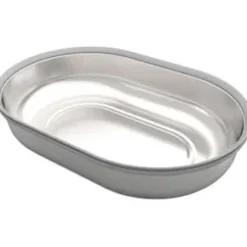Skål til Surefeed af rustfri stål, 2 stk