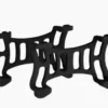 Tractive GPS Gummiklemmer Hund, Sort, 2 stk