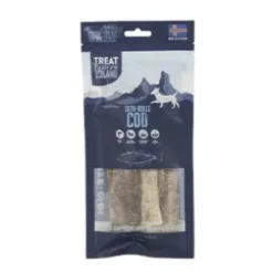 Treateaters Iceland Cod Skin Rolls, 3-pack