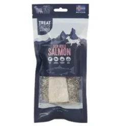 Treateaters Iceland Salmon Skin Rolls, 3-pack