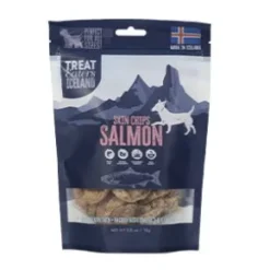 Treateaters Iceland Salmon Skin Chips, 70g