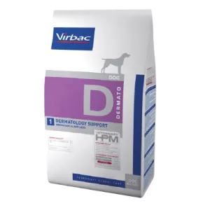 Virbac HPM D1 Dermato Dermatology Support Dog
