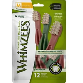 Whimzees tyggeben Medium, 12 stk