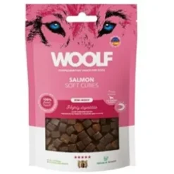 Woolf Soft Cubes Salmon, 100g