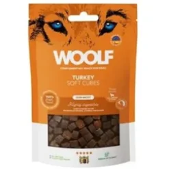 Woolf Soft Cubes Turkey 100 g